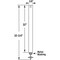 Prime-Line Spiral Non-Tilt Balance, 3/8 in. Red-Tipped, 32 in. (Single Pack) FM 3220 - alternate 3